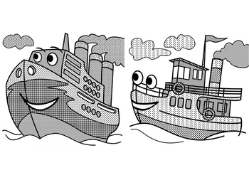 Водяні розмальовки із секретом. Вітрильник - Pampik - 2