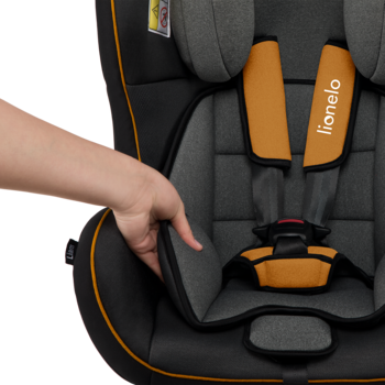 Автокрісло Lionelo Liam Yellow Mustard, чорний з жовтим - Pampik - 12