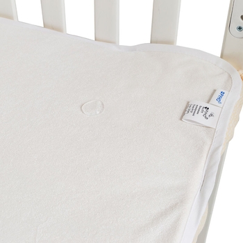 Наматрацник-поверхня Руно, непромокальний, махра, 140х70 см, білий (936Н) - Pampik