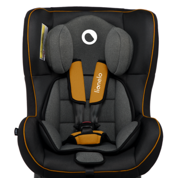Автокрісло Lionelo Liam Yellow Mustard, чорний з жовтим - Pampik - 3