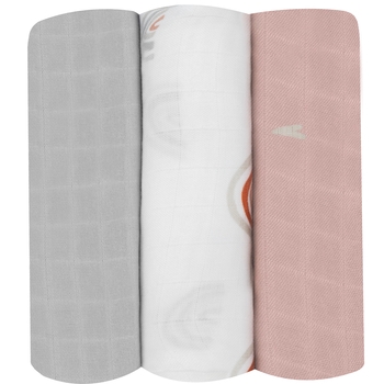 Пелюшка Lionelo Rainbow Bamboo Box Multicolor, різнокольоровий, 3 шт. - Pampik