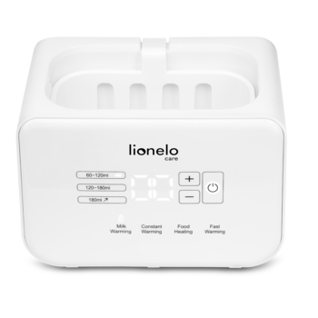 Підігрівач пляшечок Lionelo Thermup Double White, білий - Pampik - 4