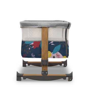 Ліжечко приставне Lionelo Leonie Blue Navy, синій - Pampik - 16