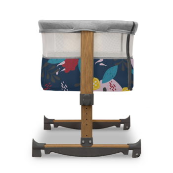 Ліжечко приставне Lionelo Leonie Blue Navy, синій - Pampik - 12