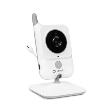 Видеоняня Lionelo BabyLine 7.1, белый с серым - Pampik - 3