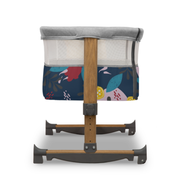 Ліжечко приставне Lionelo Leonie Blue Navy, синій - Pampik - 13