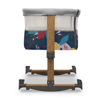 Ліжечко приставне Lionelo Leonie Blue Navy, синій - Pampik - 11