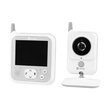 Видеоняня Lionelo BabyLine 7.1, белый с серым - Pampik - 2