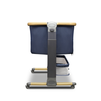 Ліжечко приставне Lionelo Timon Blue Navy, синій - Pampik - 9