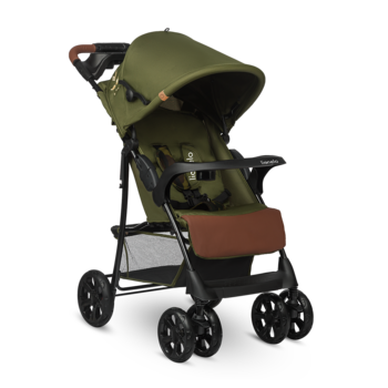 Прогулянковий візок Lionelo Emma Plus Forest Green, зелений - Pampik - 5