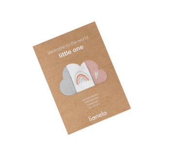 Пелюшка Lionelo Rainbow Bamboo Box Multicolor, різнокольоровий, 3 шт. - Pampik - 7