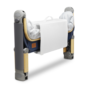 Ліжечко приставне Lionelo Timon Blue Navy, синій - Pampik - 15