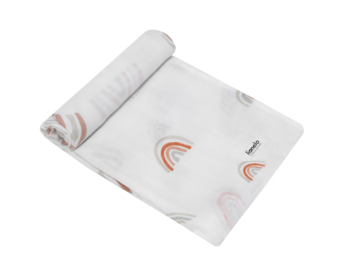 Пелюшка Lionelo Rainbow Bamboo Box Multicolor, різнокольоровий, 3 шт. - Pampik - 6