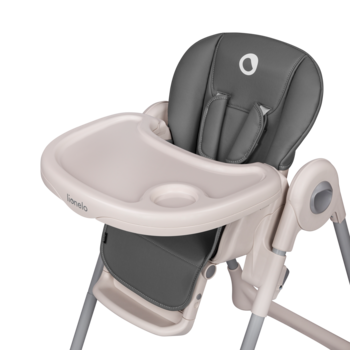 Стільчик для годування Lionelo Zanna Grey Stone, сірий - Pampik - 6