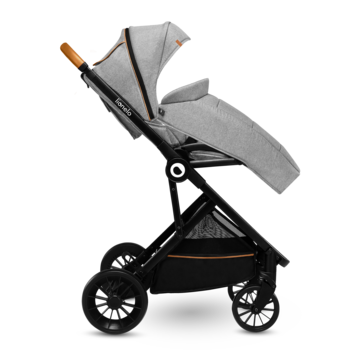 Прогулочная коляска Lionelo Dani Grey Stone, серый - Pampik - 9
