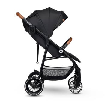 Прогулочная коляска Lionelo Alexia Black Onyx, черный - Pampik - 3