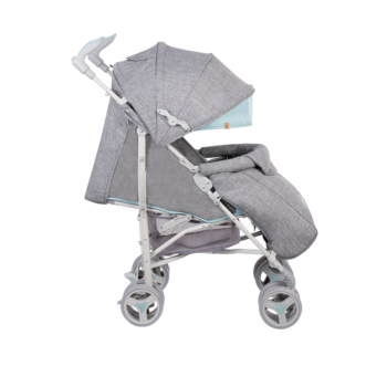 Прогулянковий візок Lionelo Irma Grey Mint, сірий з м'ятним - Pampik - 7