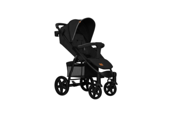 Прогулянковий візок Lionelo Annet Black Carbon, чорний - Pampik - 2