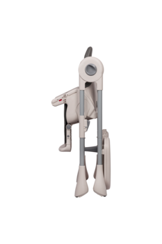 Стільчик для годування Lionelo Zanna Grey Stone, сірий - Pampik - 5