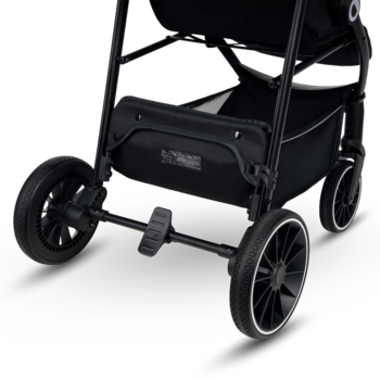 Прогулочная коляска Lionelo Alexia Black Onyx, черный - Pampik - 8