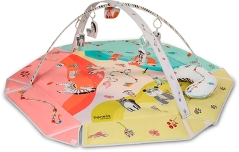 Розвиваючий килимок Lionelo Jenny Multicolor - Pampik - 10