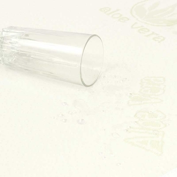 Наматрацник-поверхня Руно Aloe Vera, водонепроникний, жаккард, 120х60 см, молочний (927Aloe Vera) - Pampik - 5