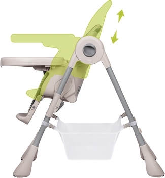 Стульчик для кормления Lionelo Zanna Pink Bubblegum, розовый - Pampik - 9