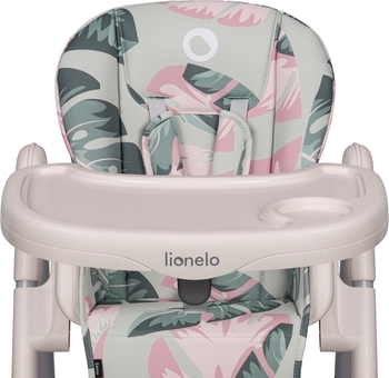Стульчик для кормления Lionelo Zanna Pink Bubblegum, розовый - Pampik - 6