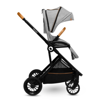 Прогулочная коляска Lionelo Dani Grey Stone, серый - Pampik - 3