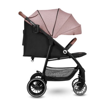 Прогулянковий візок Lionelo Alexia Pink Rose, рожевий - Pampik - 3