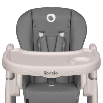 Стільчик для годування Lionelo Zanna Grey Stone, сірий - Pampik - 9