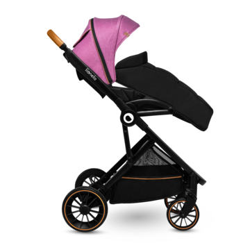 Прогулочная коляска Lionelo Riya Pink Violet, розовый - Pampik - 12