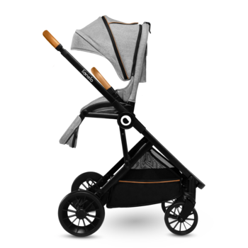 Прогулочная коляска Lionelo Dani Grey Stone, серый - Pampik - 5