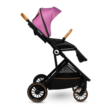 Прогулочная коляска Lionelo Riya Pink Violet, розовый - Pampik - 7