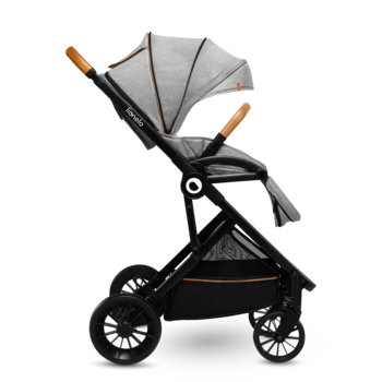 Прогулочная коляска Lionelo Dani Grey Stone, серый - Pampik - 8