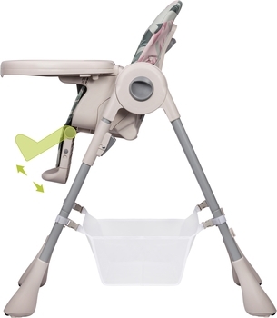 Стульчик для кормления Lionelo Zanna Pink Bubblegum, розовый - Pampik - 11