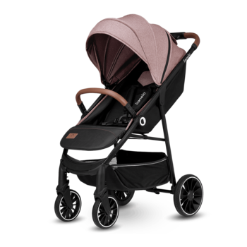 Прогулянковий візок Lionelo Alexia Pink Rose, рожевий - Pampik - 2