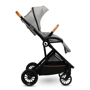 Прогулочная коляска Lionelo Dani Grey Stone, серый - Pampik - 12
