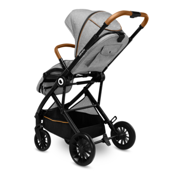 Прогулочная коляска Lionelo Dani Grey Stone, серый - Pampik - 6