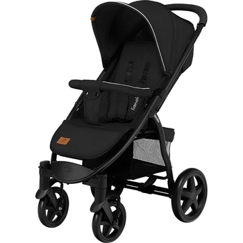 Прогулянковий візок Lionelo Annet Black Carbon, чорний - Pampik