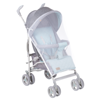 Прогулянковий візок Lionelo Irma Grey Mint, сірий з м'ятним - Pampik - 2