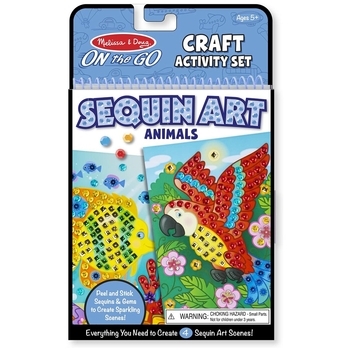 Мерехтлива мозаїка Melissa&Doug Тварини (MD9438) - Pampik