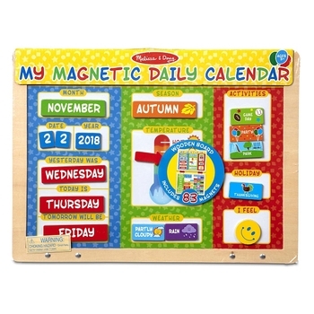 Магнітний денний календар Melissa&Doug (MD9253) - Pampik