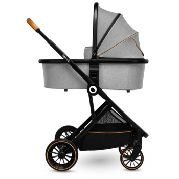Універсальний візочок 3 в 1 Lionelo Riya 3in1 Grey Stone, сірий - Pampik - 9