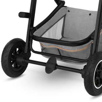 Універсальна коляска 2 в 1 Lionelo Amber 2 Grey Stone, світло-сірий - Pampik - 23