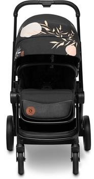 Універсальний візочок 3 в 1 Lionelo Mika Lovin, чорний - Pampik - 10