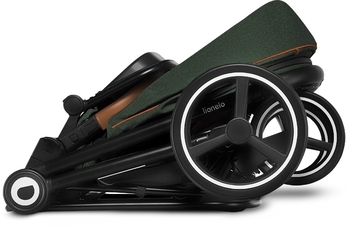 Універсальний візочок 3 в 1 Lionelo Mika Green Forest, зелений - Pampik - 17