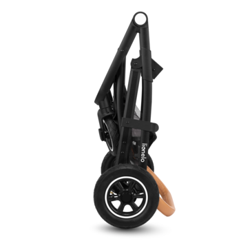 Універсальна коляска 2 в 1 Lionelo Amber 2 Blue Navy, темно-синій - Pampik - 28