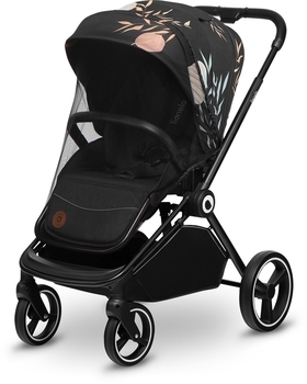 Універсальний візочок 3 в 1 Lionelo Mika Lovin, чорний - Pampik - 8