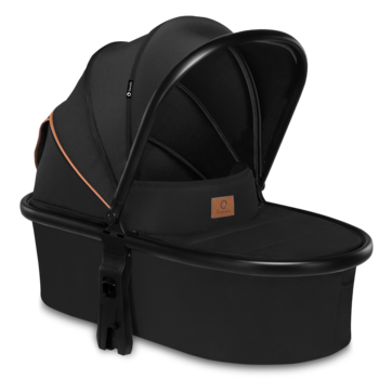 Універсальний візочок 3 в 1 Lionelo Riya 3in1 Black Onyx, чорний - Pampik - 7